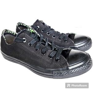 Converse x Wiz khalifa all stars black and green size 7
